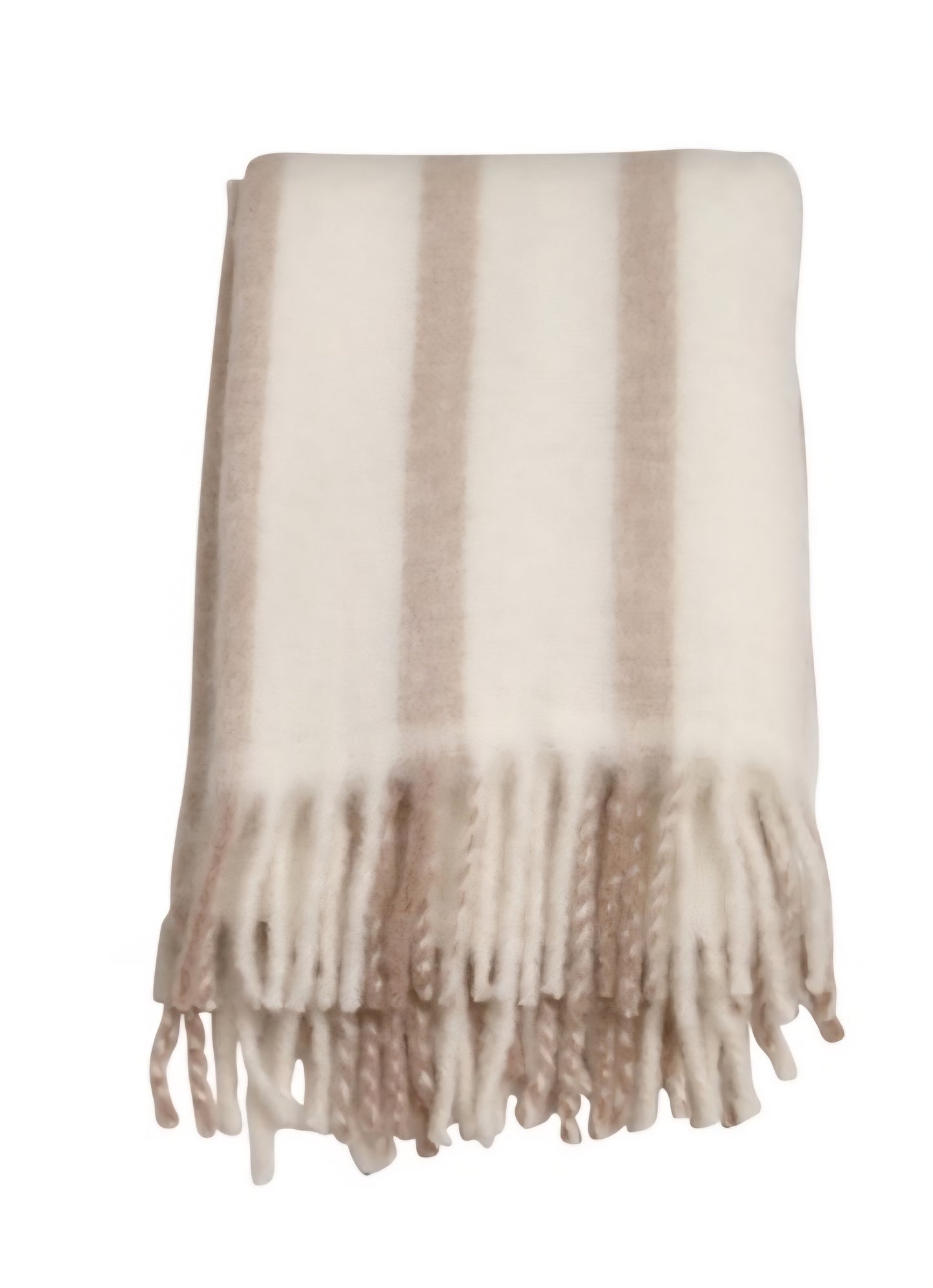 Pläd Morgan Creme / Beige