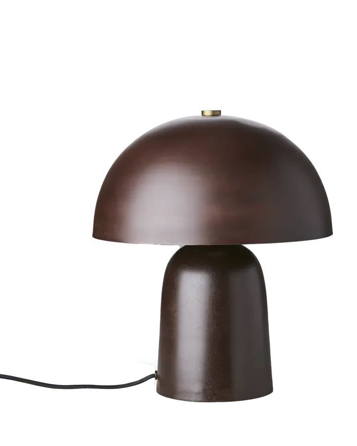 FUNGI Bordslampa M - Brun