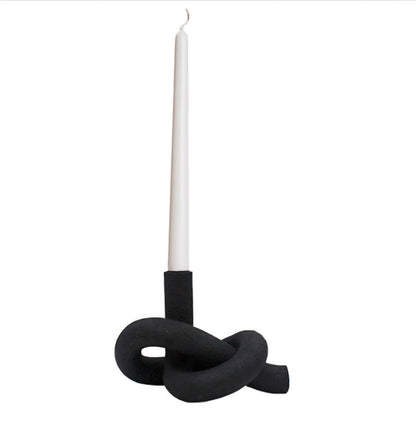 Ljusstake Julie - Svart