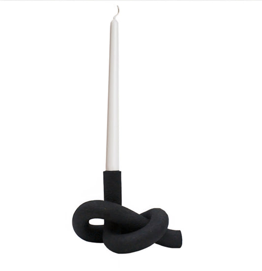 Ljusstake Julie - Svart