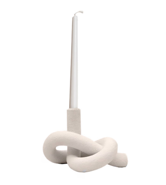 Ljusstake Julie - Vit