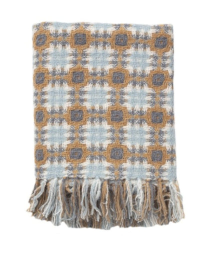 Pläd Majken Blue