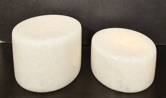 Marble vit - Large 80x60mm