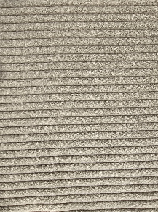 Tygprov - Ribcorn Light Grey