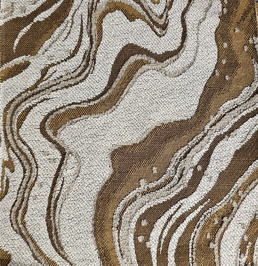 Tygprov - Marble Mustard