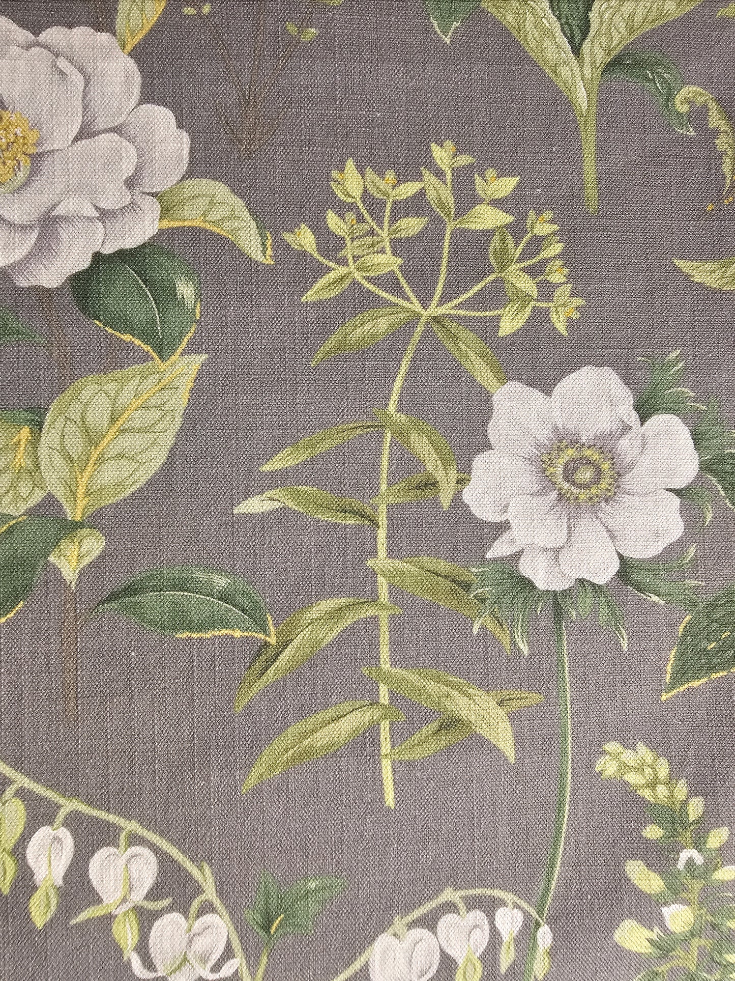 Tygprov - Floren Linen Slate